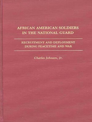 cover image of African American Soldiers in the National Guard